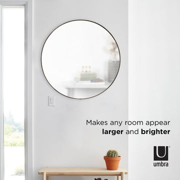 Ofliewan Modern Round Accent Mirror